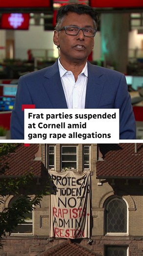 Frat parties suspended at Cornell amid gang rape allegations