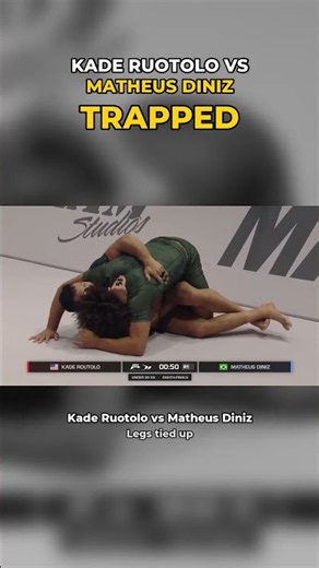 Kade Ruotolo Finished Matheus Diniz With 17 Seconds Left ⏱️