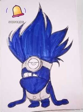 Evil Minion Drawing 😈💛 How to Draw Evil Minion Easy | Minion Drawing | #shorts