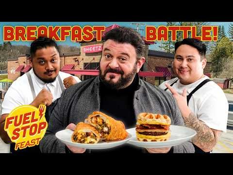 Can Pro Chefs Turn Gas Station Snacks into a Gourmet Breakfast? | Fuel Stop Feast