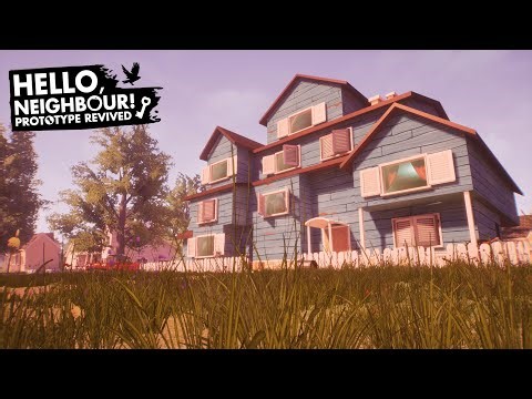 Playing Hello Neighbor Prototype Revived!