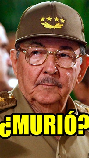 🚨¿MURIÓ RAÚL CASTRO?