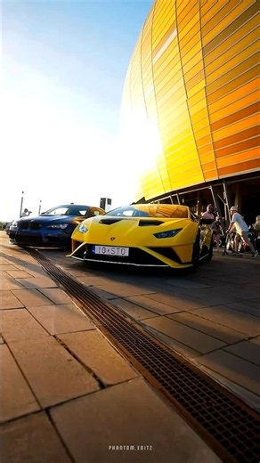 Choosing The Real Beast: Lamborghini Huracán STO ⚡ #4k #lamborghini #edit #trending #viral #shorts