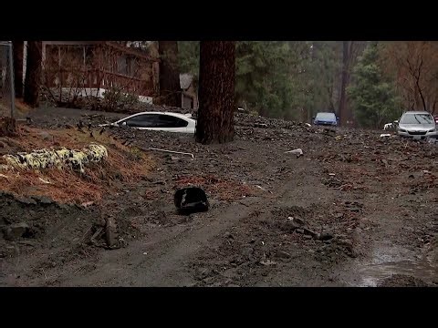 Residents Clean up From Damage Left From California Flooding