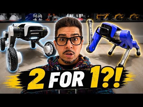 This Robot Has Wheels AND Legs?! | Dobot Rover X1 INFFNI Review