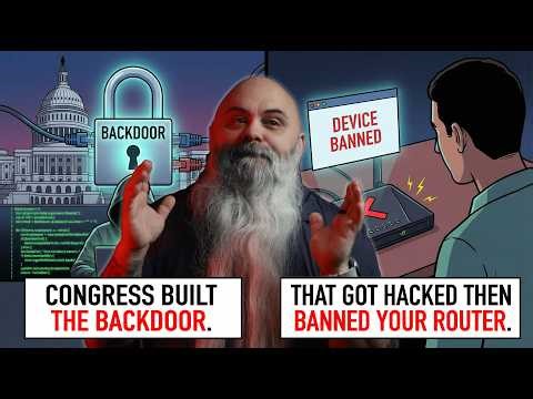 Congress Built the Backdoor That Got Hacked Then Banned Your Router