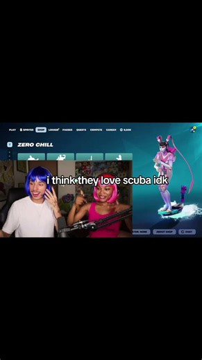 I think they love scuba idk