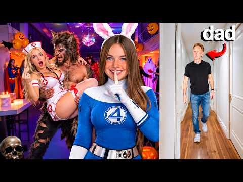 I Secretly HID 50 Friends Inside My House (UNDERCOVER WILD PARTY?!) | Salish & Jordan Matter