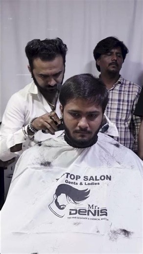INCREDIBLE 44 second haircut! 😮‍💨