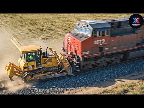 Unbelievable Train Crashes and Strange Moments Caught on Camera!
