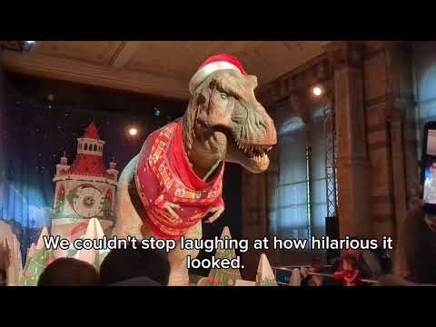 Giant Dinosuar Blue Whale walking with Giants in Natural History Museum