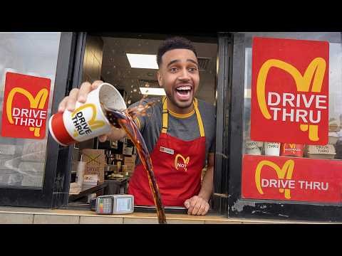 I Opened A FAKE McDonalds Drive Thru