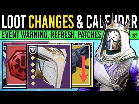 Destiny 2: NEW LOOT UPDATES & CONTENT CHANGES! Patch Downtime, Featured Modes, Rare Armor & More