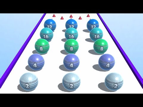 Ball Merge 2048 👩‍❤️‍💋‍👩🎱🐣 All Levels Gameplay Android, iOS (Episode 01)