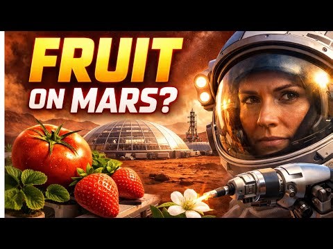 How to Grow Tomatoes & Strawberries on Mars | Water, Soil, Air, Light