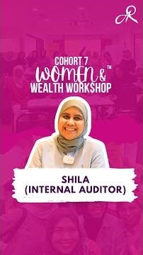 Im from a financial background juga, and this programme is very structured. Shila, Internal #shorts