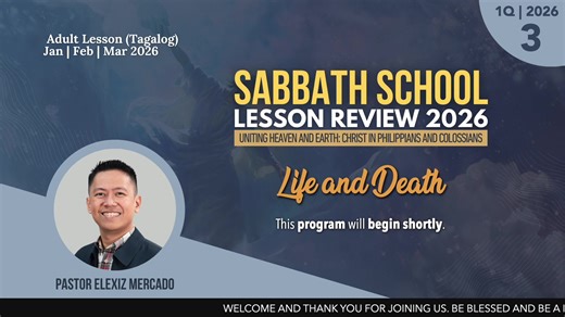 Sabbath School Lesson Review | 1Q 2026 Lesson 3: "Life and Death" Review with Pastor Lex Mercado | Tree Points