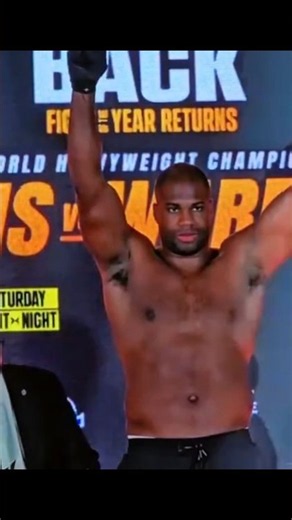 Wardley Vs Dubois 2 weight in. #shorts #WBO