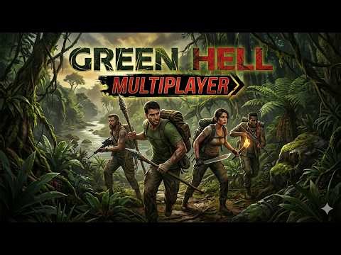 Green Hell Co‑op Nightmare… Can We Survive the Jungle Together? #greenhell #greenhellmultiplayer