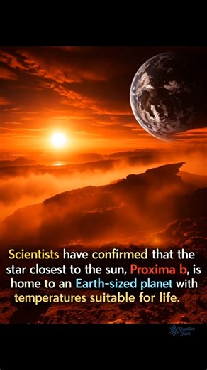 Quantum on Instagram: "😱 WAIT… LIFE NEXT DOOR TO OUR SUN?! HOW DID WE MISS THIS? Scientists have confirmed something unbelievable — the star closest to our Sun hosts an Earth-sized planet with temperatures that could support life. Proxima b, orbiting Proxima Centauri, sits in the so-called “habitable zone,” where liquid water might exist. Just imagine this: a potentially life-friendly world right next door in cosmic terms, hiding in plain sight for billions of years. Is this the closest chance 