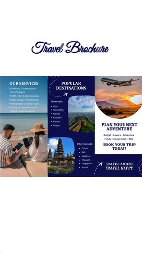 Travel Brochure | digital product selling #shorts #viral #trending