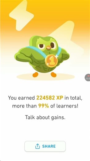 MY DUOLINGO 2025 YEAR REVIEW🥺📈🔥 #learningprogress #VibeHub77_99