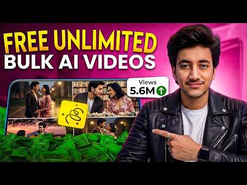 How I Created Unlimited AI Videos in Bulk (One Click) | FREE Text-to-Video Automation (2026)
