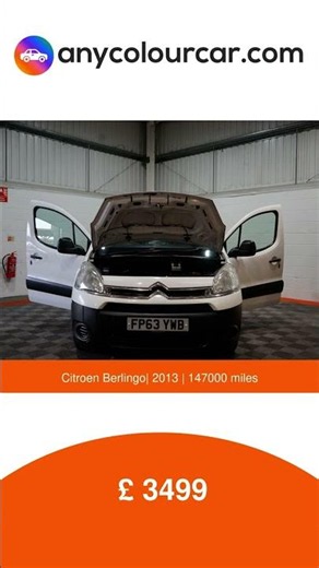 Check out this white Citroen Berlingo Panel Van 2013 diesel manual htt