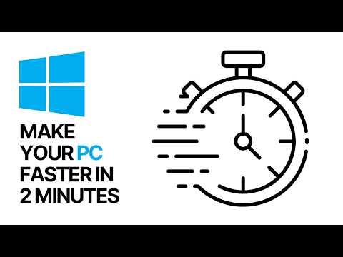 How To Make Your Windows PC Faster in 2 Minutes? 🚀
