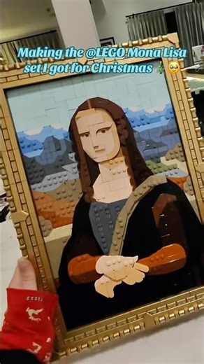 I got this @LEGO set for Christmas and I couldn’t resist. It was so fun #legoxmas #legochristmas