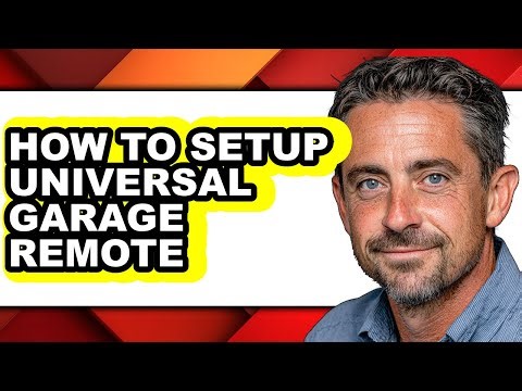 How to Setup Universal Garage Remote - Easy Guide