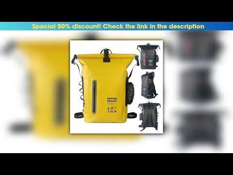 Deal Waterproof Kayak Dry Bag Drift Swimming Backpack Large River Trekking Shoulder Beach Diving Dr