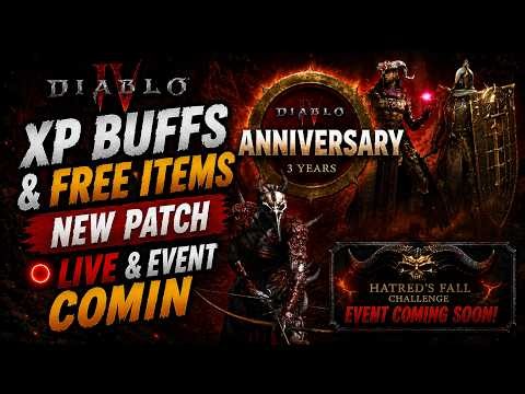 EXP BUFFS & FREE ITEMS NEW PATCH LIVE & EVENT COMIN