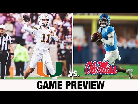 #10 Miami vs. #6 Ole Miss Game Preview | 2025 ACC Football