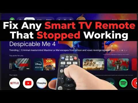 How to Fix Any Smart TV Remote That Stopped Working