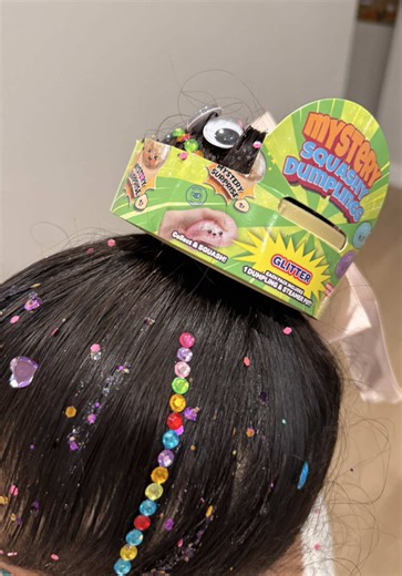 Crazy Hair Day Mystery Squishy Dumplings