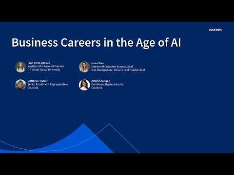 Business Careers in the Age of AI