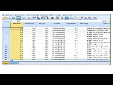 SPSS Introduction v