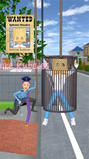 Police Unexpected Love Story ❤️ SAKURA #sakuraschoolsimulator #shorts #funny #ytshorts