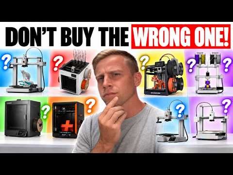 Watch This BEFORE Buying a 3D Printer - Best Beginner 3D Printer!