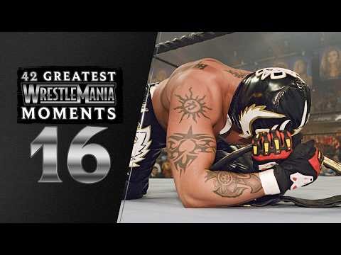 Rey Mysterio dedicates win to Eddie Guerrero | WrestleMania 22: 42 Greatest WrestleMania Moments
