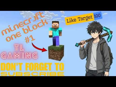 Can I Survive on Only ONE BLOCK? 😱 - Minecraft One Block #1
