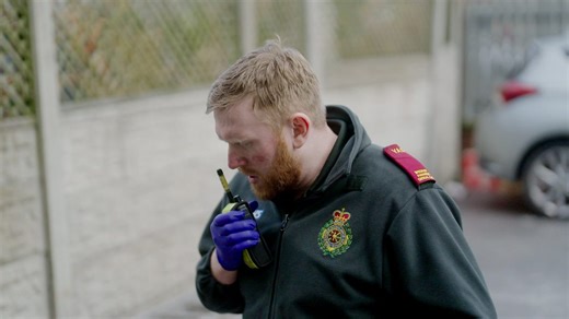 Responding to a 16ft fall off a ladder