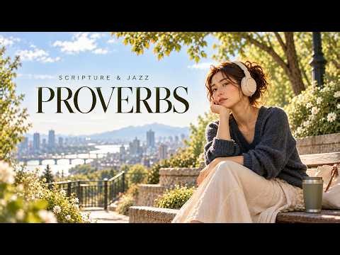 Christian Cafe Jazz for Work & Study ☕ | Proverbs with Vocals (KJV) | Scripture & Jazz