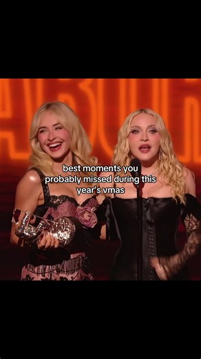 best moments you probably missed during this year's vma’s #vmas #foryoupage #sabrinacarpenter #goviral #taylorswift