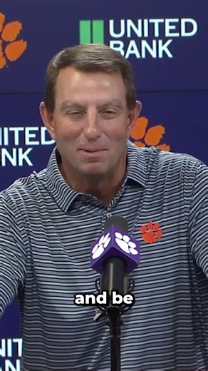 "My fantasy life's pretty good!" Clemson coach Dabo Swinney reveals hi... | dabo swinney