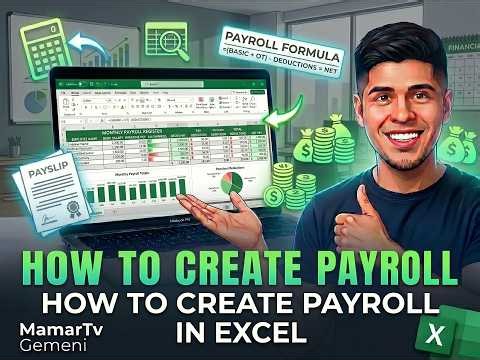 How to Create a Payroll System in Excel (Step-by-Step Tutorial 2026)