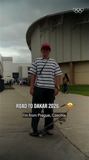 The joy of competing at your first #YouthOlympics. 🥹🫶 Follow Laura Zachova's journey to #Dakar2026!