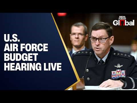 LIVE: US Air Force & Space Force Officials Testify on Budget in House Hearing