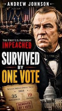 Andrew Johnson: The First U.S. President to Be Impeached
